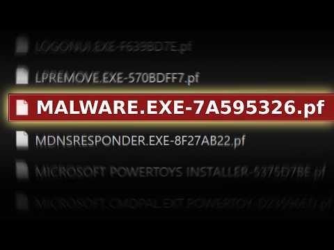 Investigating with Windows Prefetch Files