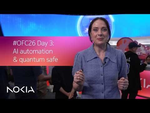 AI-enabled automation and quantum-safe networks | Day Three at OFC