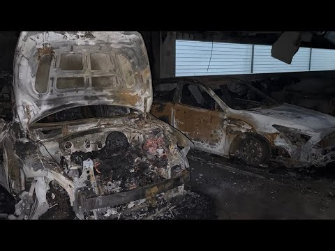 Fire causes structure collapse at Brookhaven apartment parking garage