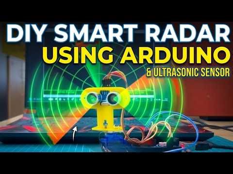 DIY Radar System using Arduino & Ultrasonic Sensor | Step-by-Step Guide