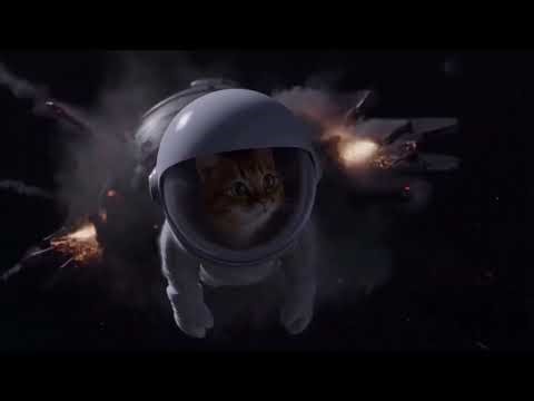 Space Cat In Purrfect Orbit
