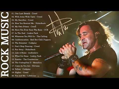 Creed, Linkin Park, Metallica, Nickelback, Green Day, Coldplay💕Alternative Rock Greatest Hits 2000s