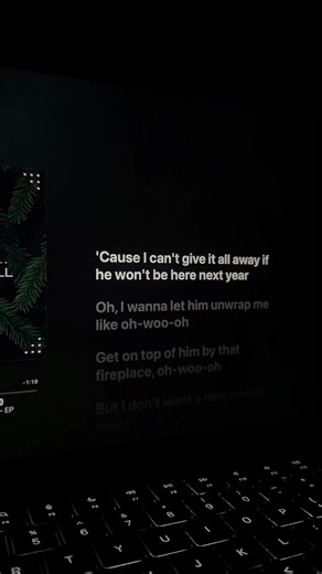 #applemusic #lyrics #fyp | santa tell me