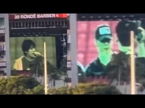 BTS Aliens Soundcheck in Tampa USA for Arirang World Tour at Raymond James Stadium