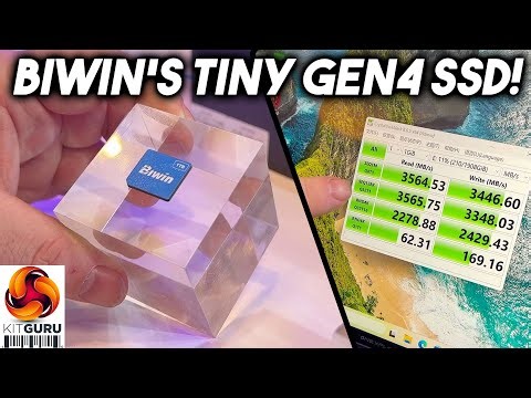 This Gen4 SSD Is Barely Bigger Than a microSD – BIWIN @ CES 2026