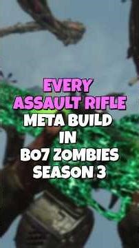 Every Zombies AR META Builds in BO7 Season 3! Builds and Gameplay | BO7 Zombies | Call of Duty