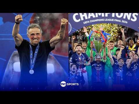 FULL TROPHY CELEBRATION! PSG Make History and win back to back Champions Leagues 🏆 🔥