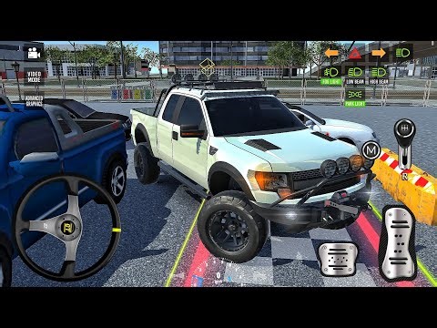 4x4 Monster Truck Parking Multi-Level Autopark Levels 144-145 - Car Game Android Gameplay