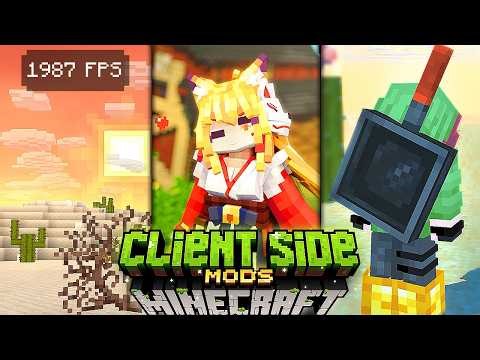 TOP 20+ Useful Client Side Mods For Minecraft | (1.21.11 - 26.1.x) NeoForge/Fabric