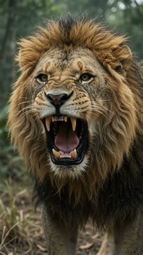 🎬 Gorilla vs Lion Face to Face 🦍🦁 | Intense Jungle Showdown