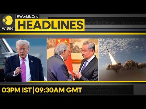 China Calls For Halt To Iran War | Iran Fires Fresh Missiles At Israel | WION Headlines