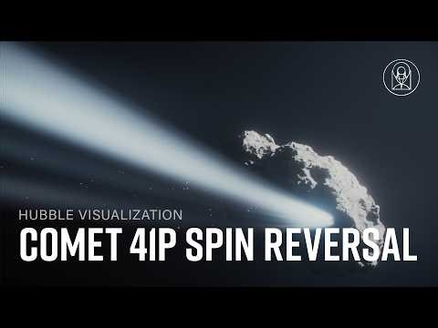 Comet 41P Reversal Animation — Hubble Space Telescope