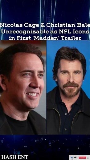 Nicolas Cage & Christian Bale Unrecognizable as NFL Icons in First 'Madden' Trailer