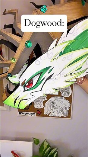 My Dragon Puppets And Their Abilities (IB: ​⁠​⁠@Forkscales) #paperart #paperdragon #shorts #trending