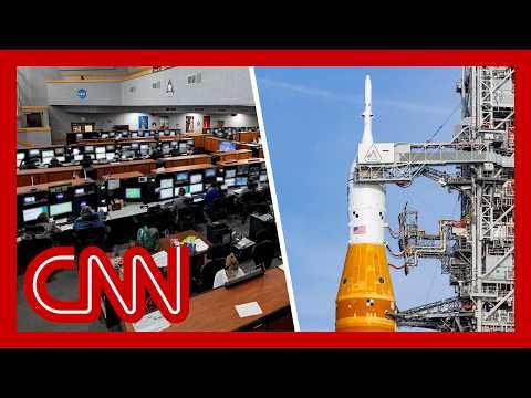 Inside Mission Control for NASA's Artemis II launch