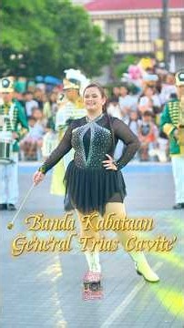 Cute and talented Majorette of Banda Kabataan General Trias Cavite - Grand pasayo 2026 #majorette