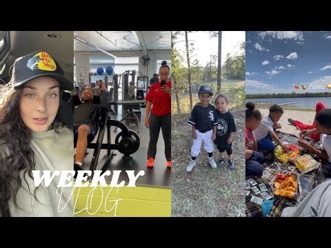 WEEKLY VLOG | Spring Break 2026 Pt.1 + Outdoors + Baseball Games + Gym | Young Parents 