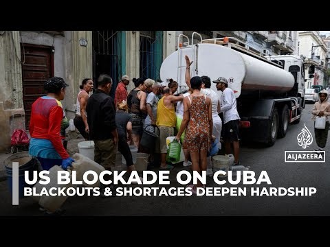 Cubans endure power cuts and fuel shortages amid US blockade