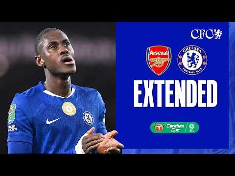 Arsenal 1-0 Chelsea (AGG 4-2) | HIGHLIGHTS - Extended | Carabao Cup 2025/26