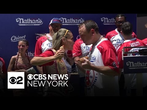 Competitors weigh in for 2026 Nathan's Hot Dog Eating Contest
