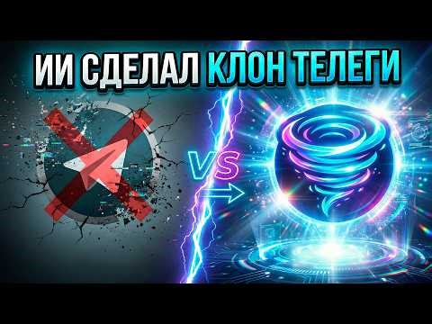 НЕЙРОСЕТЬ СОЗДАЛА ЗАМЕНУ TELEGRAM | Vortex - мессенджер будущего