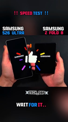 ⚡🚀 SAMSUNG S26 ULTRA VS SAMSUNG Z FOLD 8 SPEED TEST!!