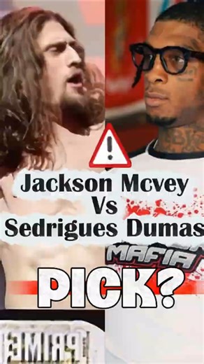 STOP ❌ McVey vs POD BOSS Dumas is a TRAP FIGHT #ufcvegas116