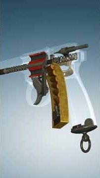 LANDSTAD 1900 XRAY The Bizarre Revolver That Uses a Magazine