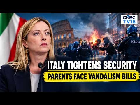 WATCH: Italy’s Meloni Unveils Tougher Security Laws, Deploys 500 Troops In Milan After Riots | N18G
