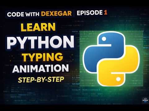 Simple Python Program That Looks Advanced 😎 | Beginner Friendly | Episode 1