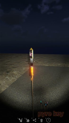 Titanium raketen - gold