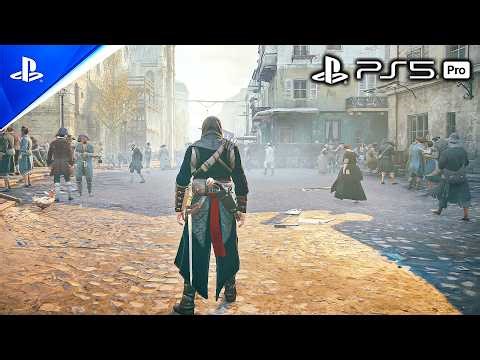 Assassin's Creed Unity - PS5 Pro 4K 60FPS Gameplay (60FPS Patch)
