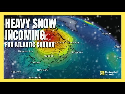 New Year's Day Impacted by Winter Weather in Atlantic Canada | #forecast