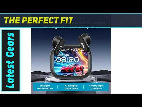 Break Language Barriers With The Amazing Saker Color Screen AI Headphones