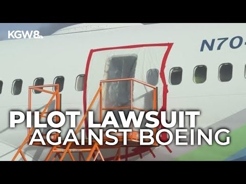 Boeing faces new lawsuit from pilot over Alaska Airlines door plug blowout