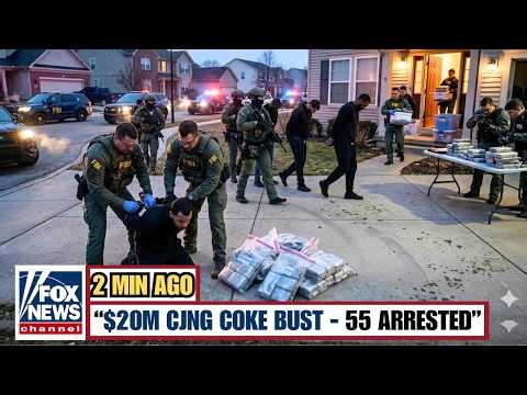 55 Dealers Arrested After FBI & SWAT Team Smashed $20M CJNG Cocaine Network