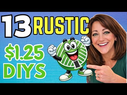 These RUSTIC Dollar Tree DIY Crafts Will WOW You!