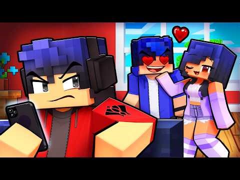 Making My CRUSH JEALOUS for 24 HOURS in Minecraft!