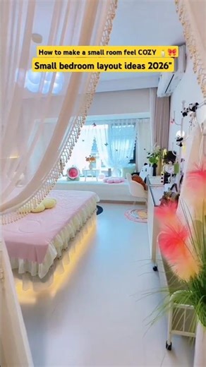 My Dreamy Aesthetic Room Tour 2026 | My Small Room Transformation #roomdecor #bedroommakeover