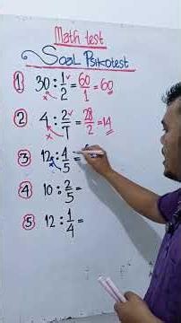 pembagian pecahan #fypshort #maths #bocahjuaraduniamatematika #tebaktebakanlogika #education