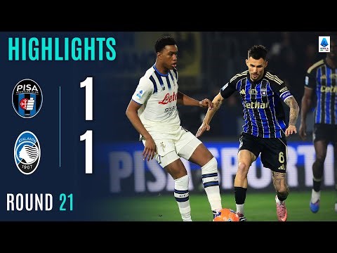 PISA-ATALANTA 1-1 | HIGHLIGHTS | Krstovic and Durosinmi Share Points in Pisa | SERIE A 2025/26