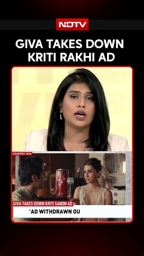 Kriti Sanon's 'Rakhi Ad' Taken Down After Major Outrage