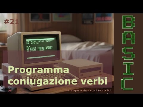 #21 - Coniugare i verbi con il Basic