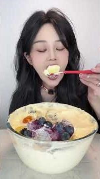 Asmr🍰Eating 🍰Pure bliss in every sweet slice.