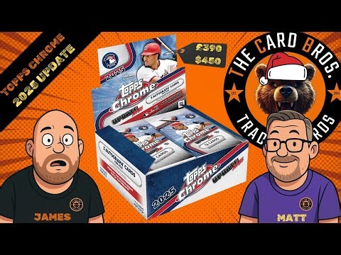 NEW - Topps Chrome Update 2025 Baseball - Jumbo Box