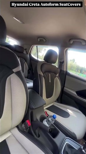 Hyundai Creta Autoform SeatCovers and Autoform 5D LLM Floor mats #premiumcarmats #carfloormats
