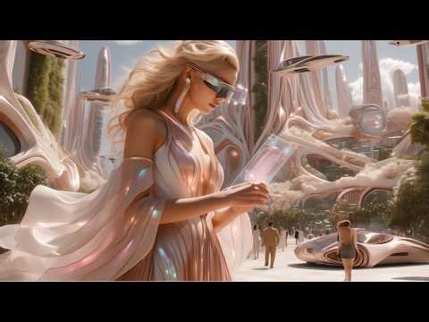 Drift Through the Universe | Futuristic Cities & Calming Cosmic Atmospheres