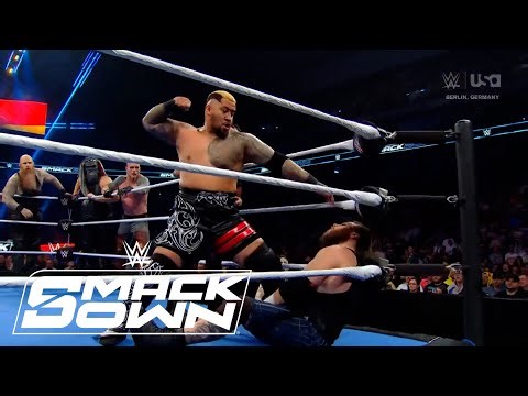 Wyatt Sicks vs Solo Sikoa's MFTs 8 Man Tag Team FULL MATCH | WWE SmackDown 1/9/26 | WWE on USA