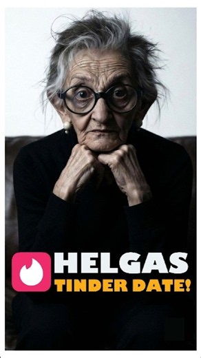 HELGA TRIED TINDER #shorts