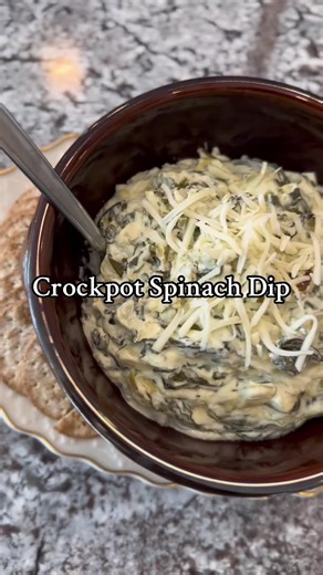 Crockpot Spinach and Artichoke Dip Recipe